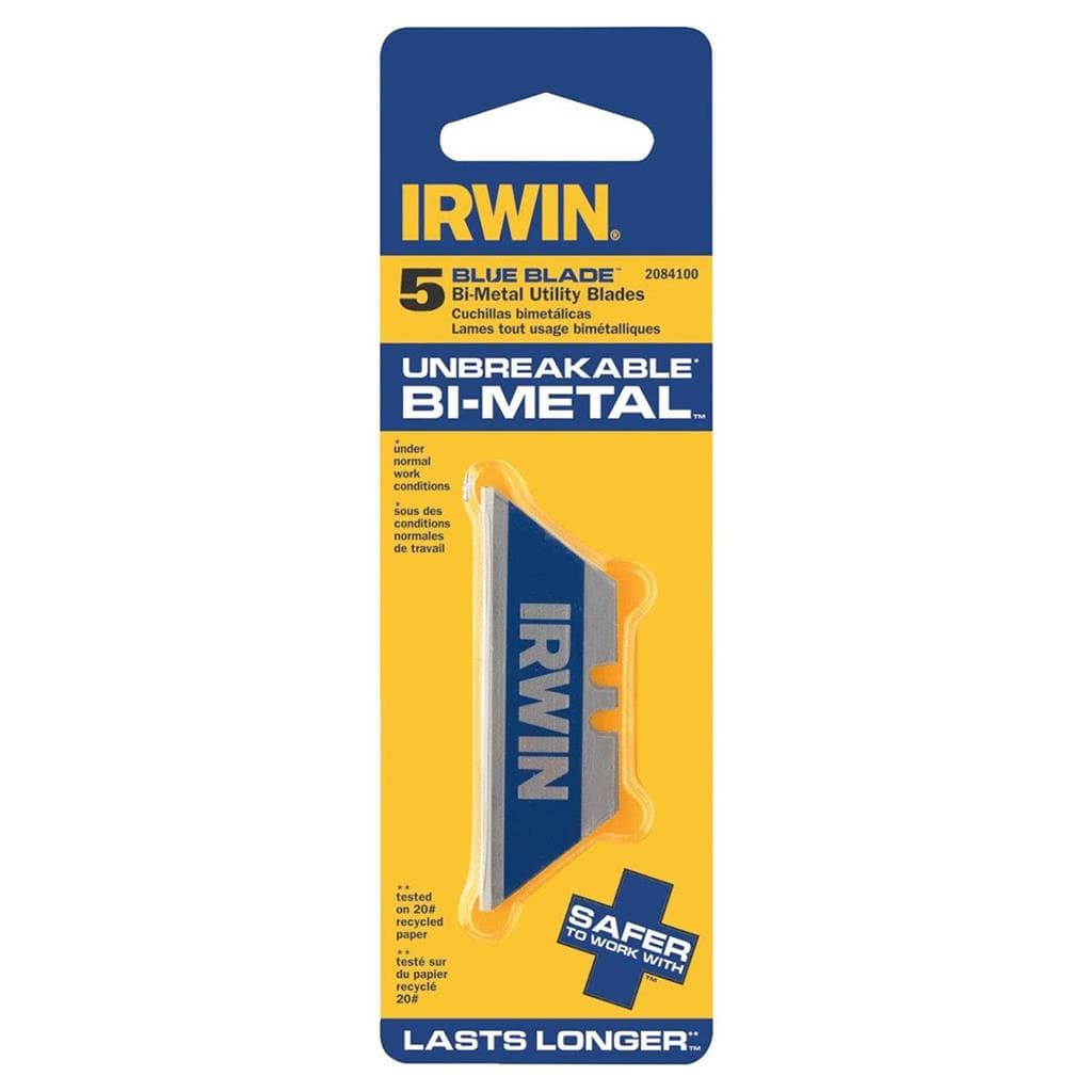 Lamina Bimetalica Para Estilete Trapezoidal Com 5 Pecas irwin