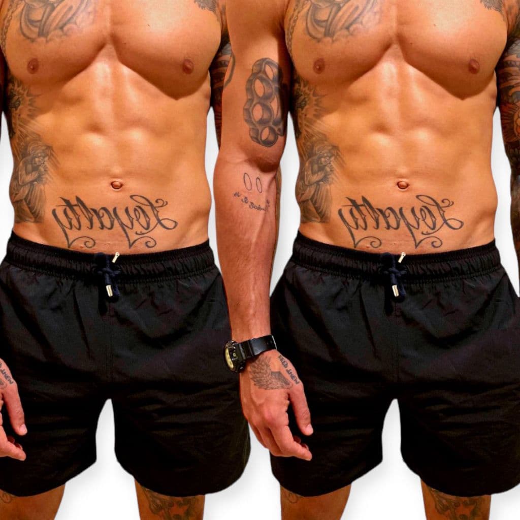 kit 2 Bermudas Masculina elastano - liso