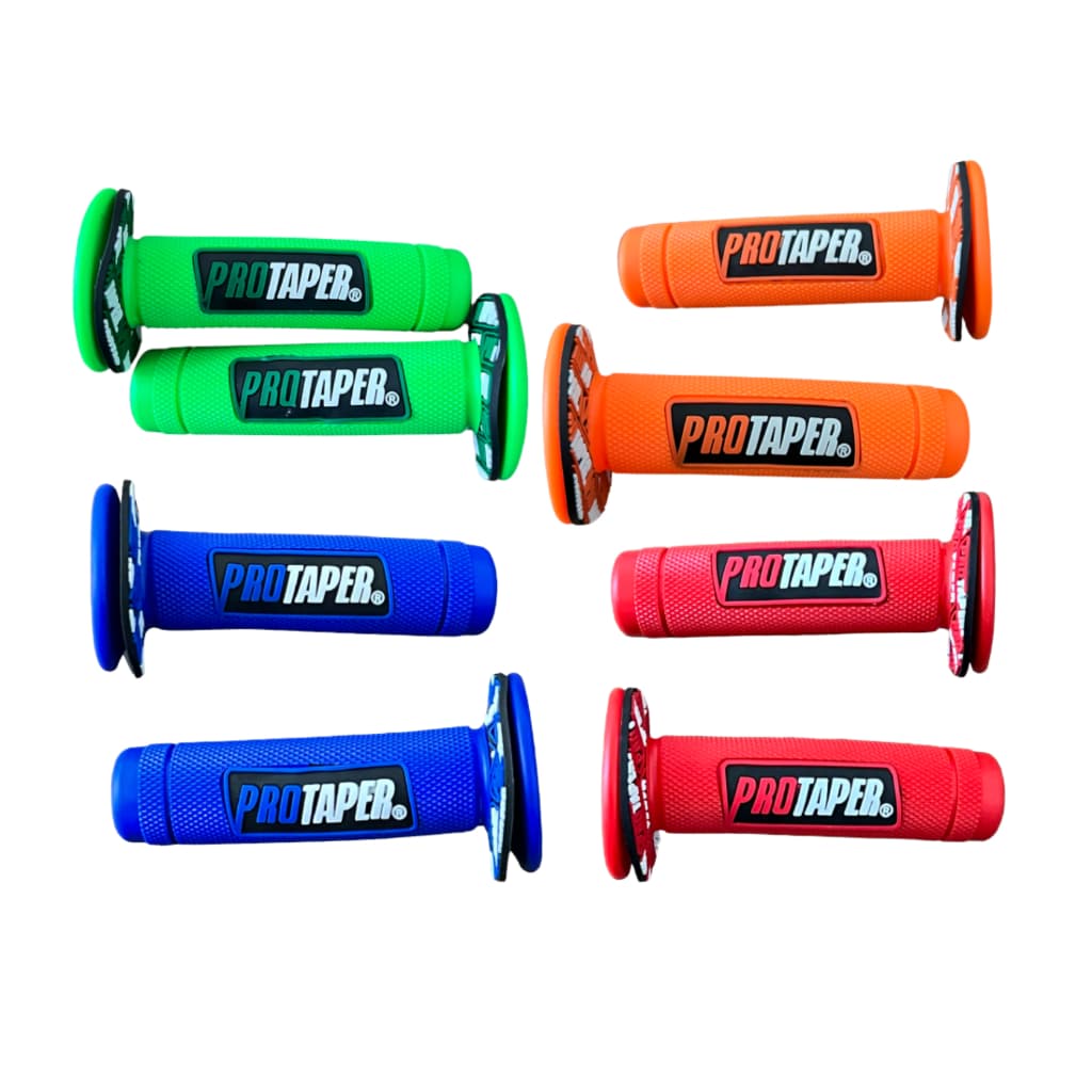 PAR MANOPLA PUNHO DE GUIDÃO PROTAPER TRILHA OFF-ROAD MOTOCROSS LUVA UNIVERSAL MOTO CRF230 HONDA / YAMAHA