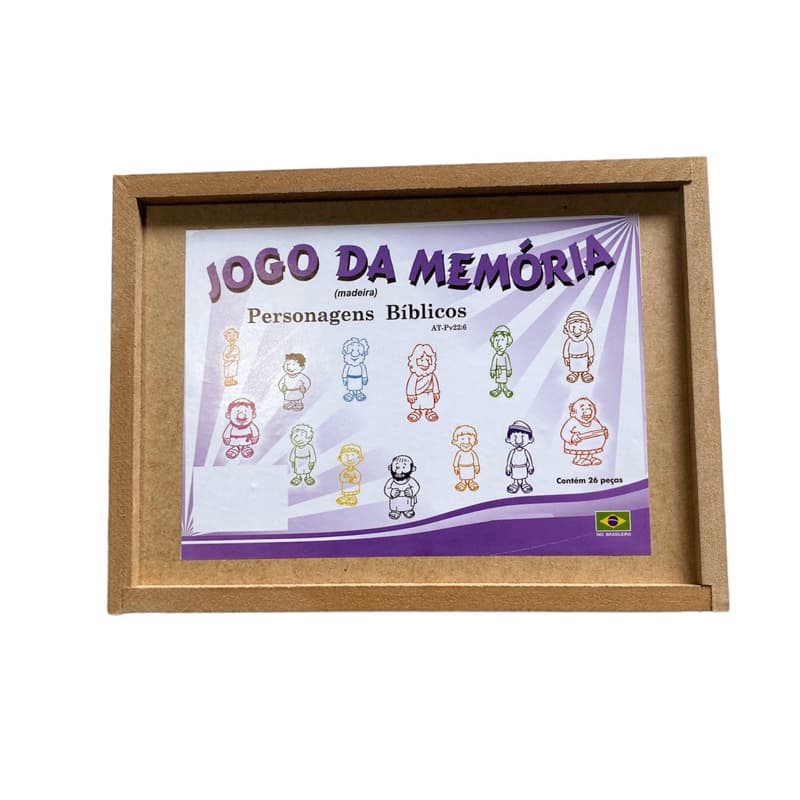 Jogo memória personagem bíblico novo testamento