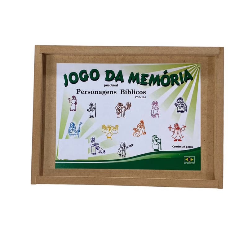 Jogo memória personagem bíblico velho testamento
