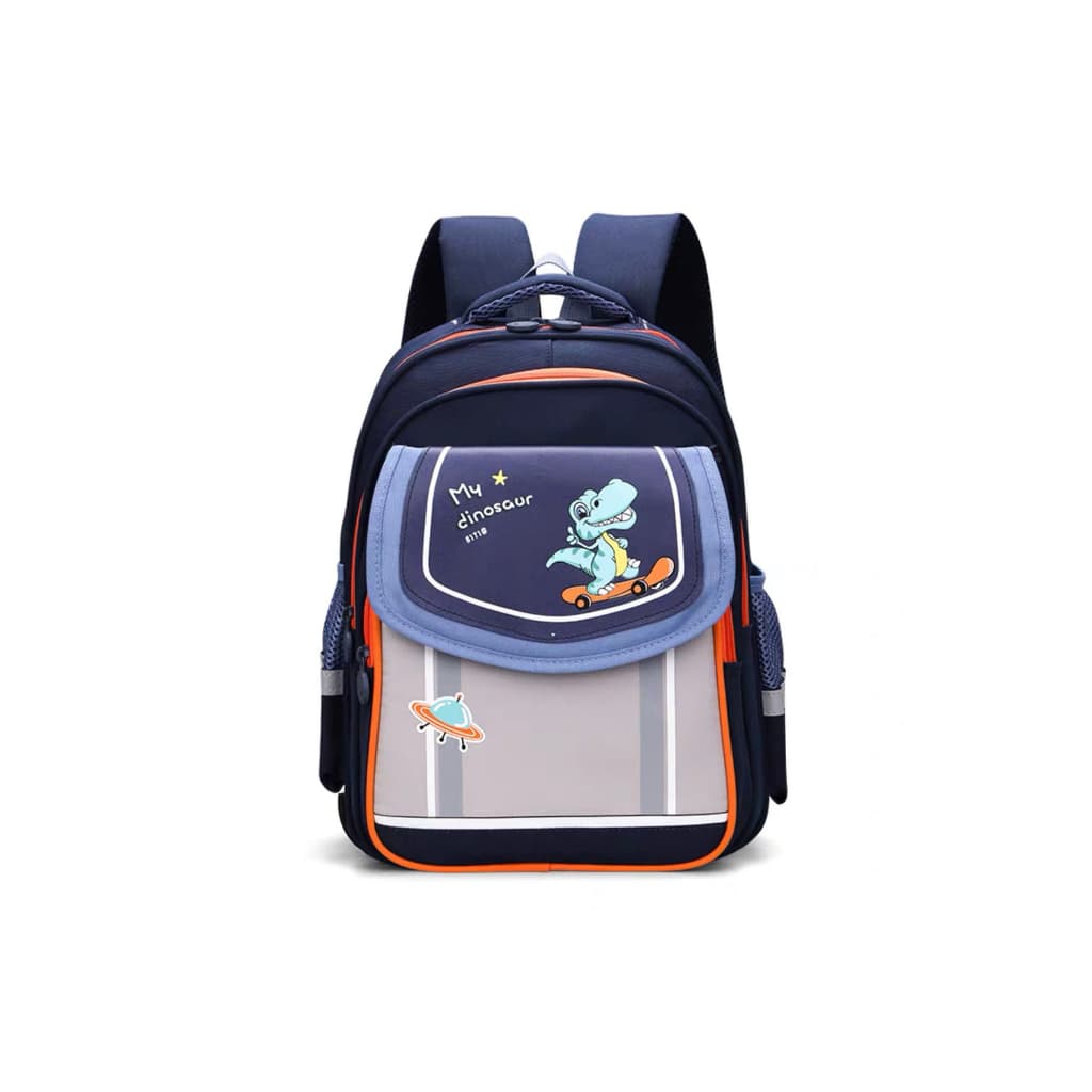 XB-7652 Mochila Escolar Viagem Impemeavel De Desenho Unicornio Dinossauro De Grande Capacidade Presente para criança