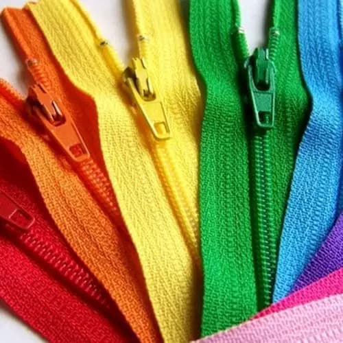 Zíper Nylon Fixo 60 Cm – Unidade