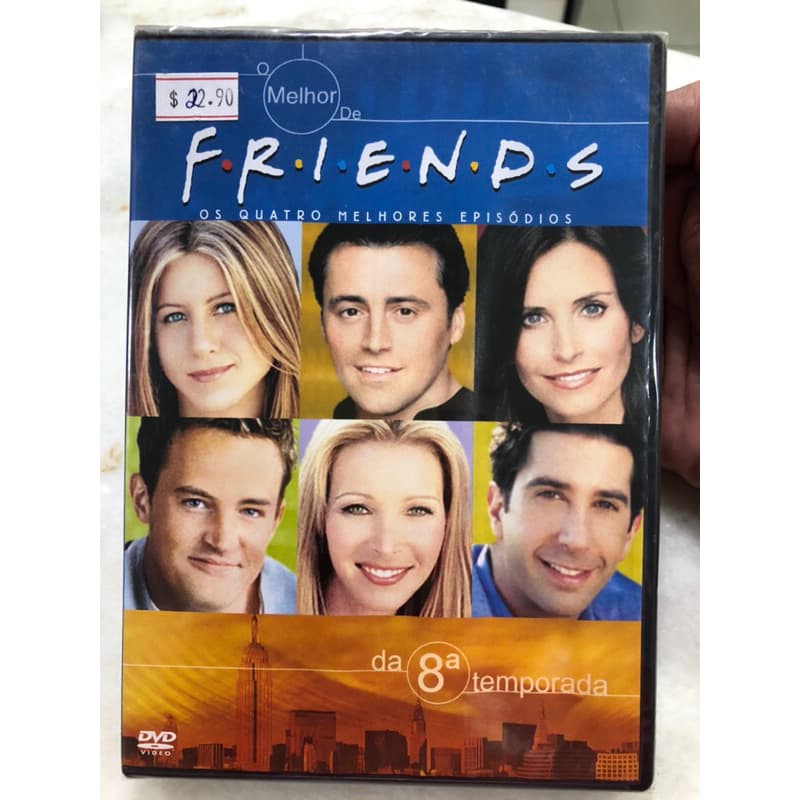 (DVD) Friends Os Quatros Melhores Episódios da 8⁰ Temporada Lacrado