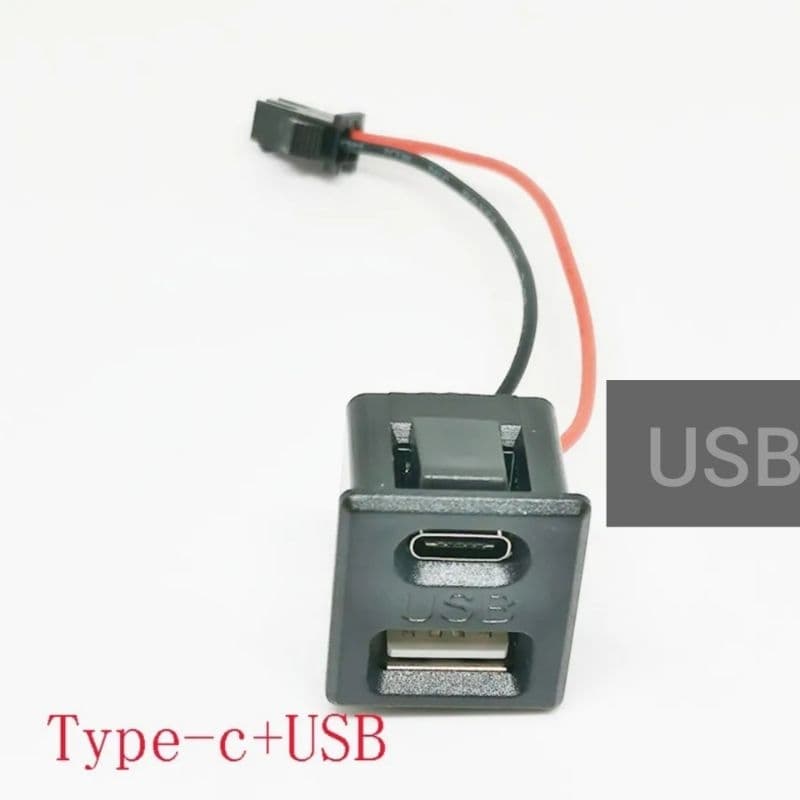 Conector Usb e Tipo C para montagem painel