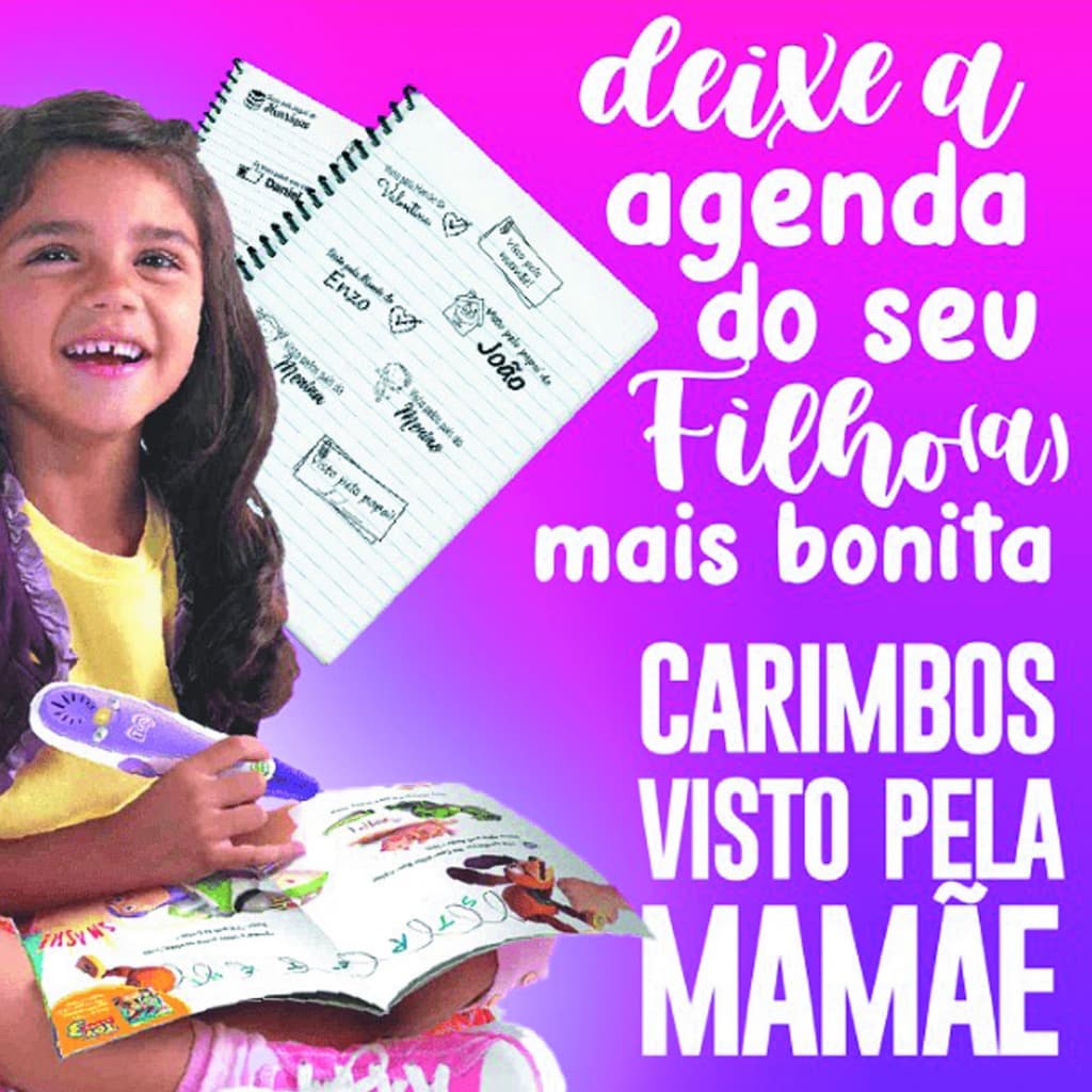 Carimbo Visto Pela Mamãe - Volta As Aulas 2026