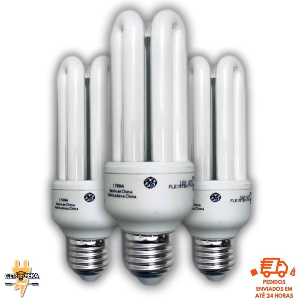 LÂMPADA LUZ SUPER BRANCA 6.500K 3U E27 11W, 15W, 20W E 45W