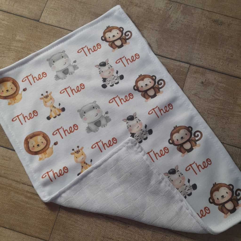 Fralda paninho de boca naninha personalizada