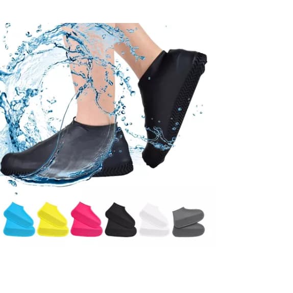 Capa chuva para sapato tênis moto protetor silicone promoção