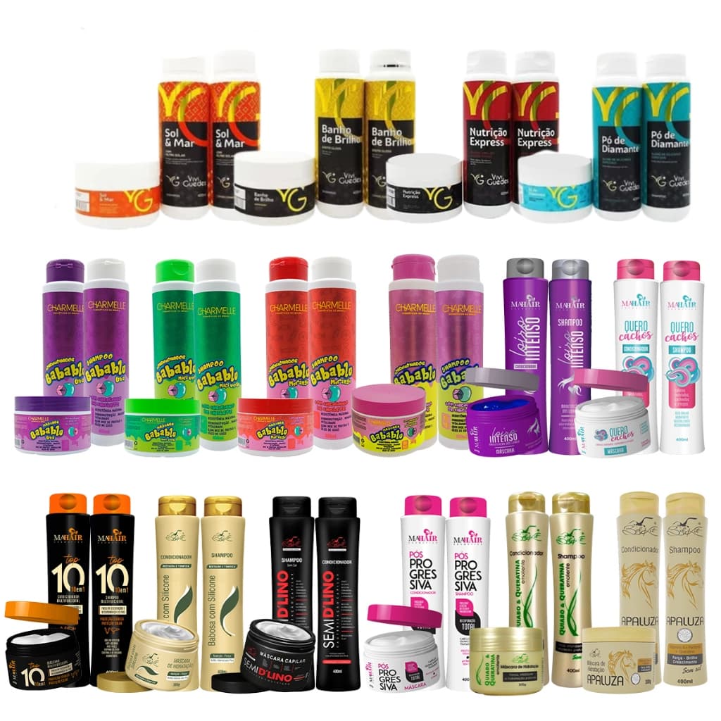 Kits Shampoo + Condicionador + Mascara BELKIT