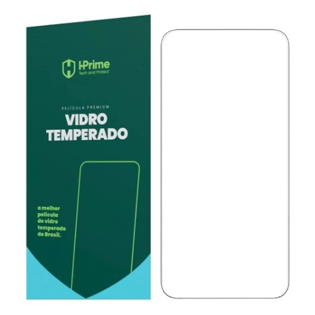 Película Hprime Para iPhone 16 / 16 Pro / 16 Pro Max / 17 / 17 Air / 17 Pro / 17 Pro Max Vidro Temp 9h