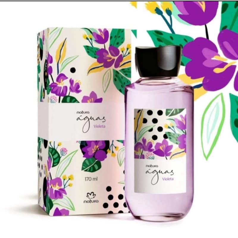 Natura Desodorante Colônia Águas Violeta 170ml Produto Original Lacrado. Validade do produto 05/2028