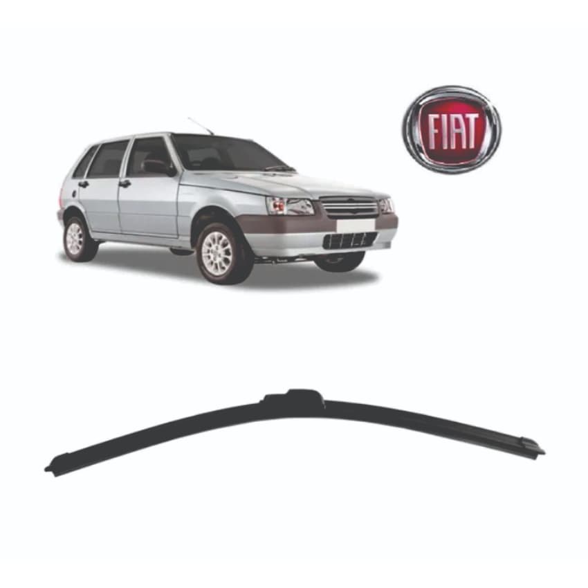 Palheta Limpador De Parabrisa Dianteiro Para Fiat Uno Mille 1984 A 2012