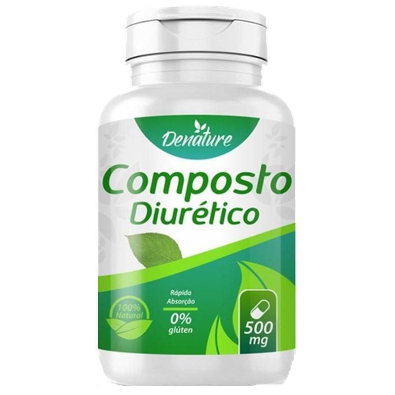 Composto Diurético 500mg 60 Cápsulas