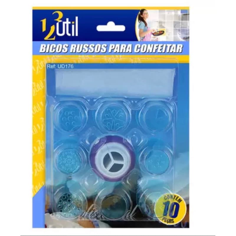 Bico De Decoração Médio Comumente Usado , Conjunto De 12 Peças , Combinação De Ferramentas