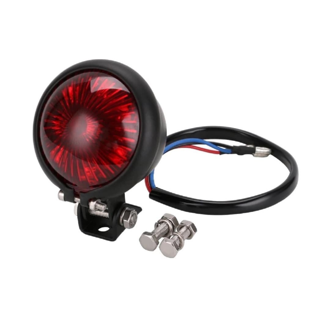 Lanterna de Freio Traseiro para Motos  - Tipo Bola com Luz de LED