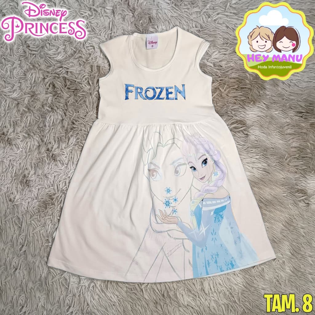 Vestido Disney infantil Frozen - Tam 8 - feminino, infantil, presente, criança, princesas disney, roupa infantil