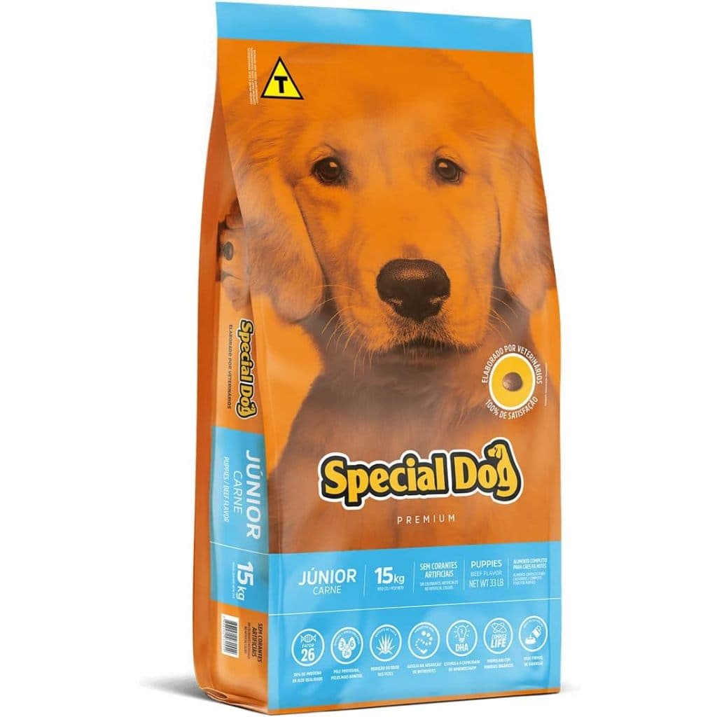 Special Dog Premium Júnior(Cães Filhotes) Carne 15kg