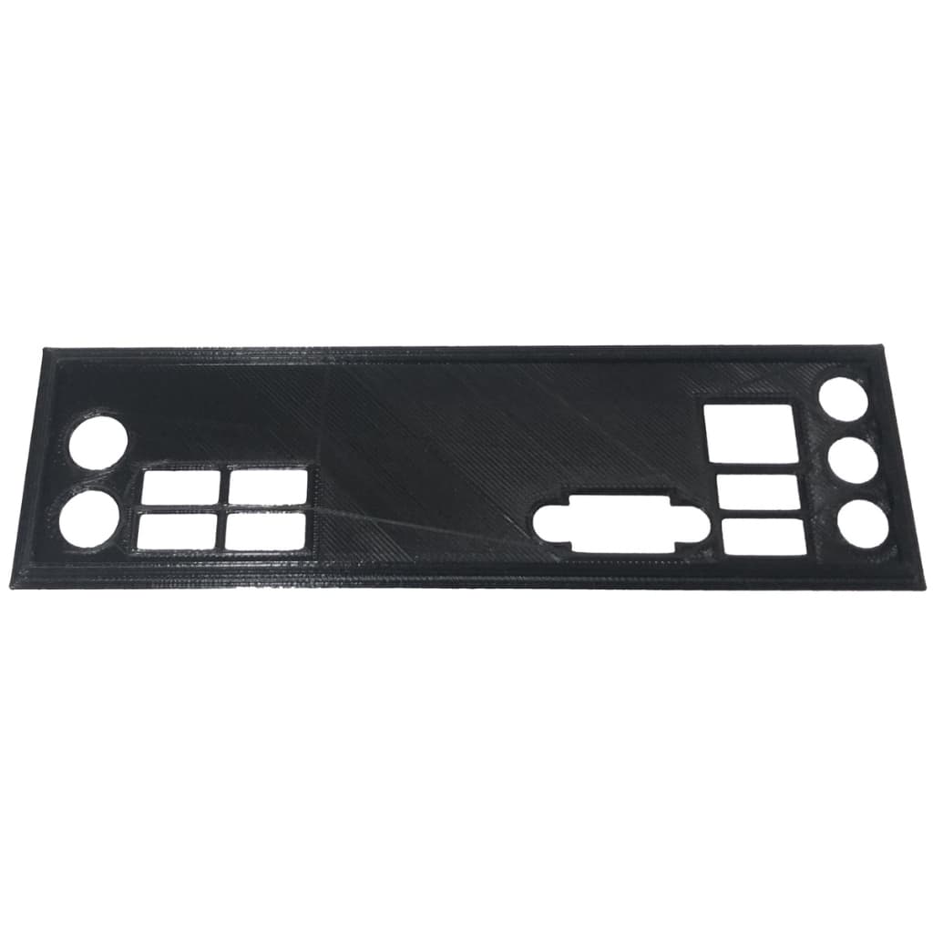 Espelho Acabamento Tampa Chapinha Placa Mãe Msi H61m-p20/w8 Sem DVI