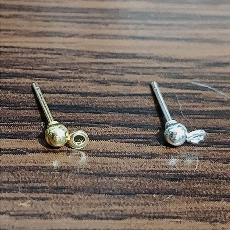 Brinco de Bolinhas 3mm - Para Bijuterias