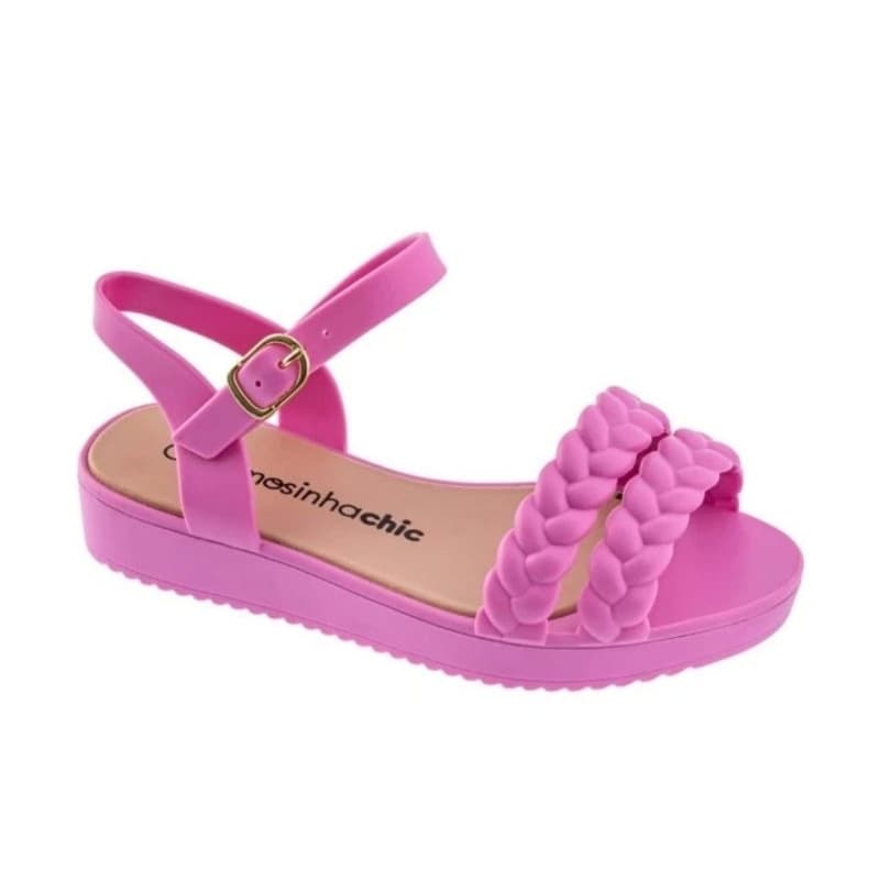 Sandália Infantil Flat Trançada