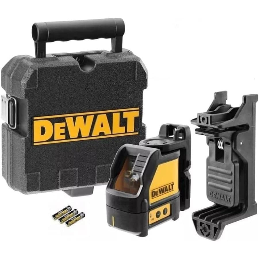 Nível a Laser de Linha com Automático Vermelho 15 Metros DW088K DeWalt