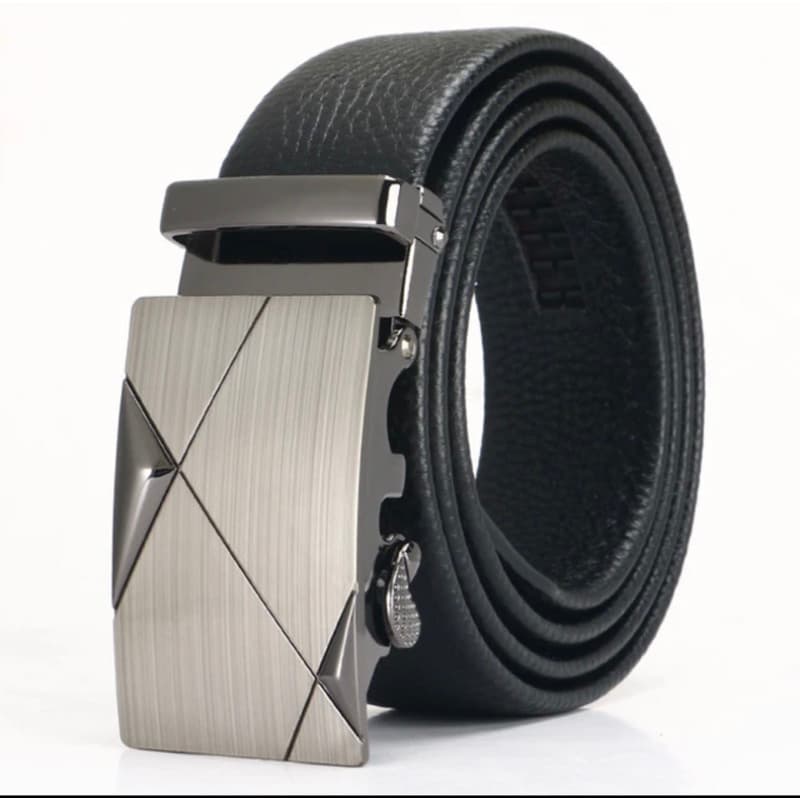 3.5cm  camada de couro fivela automatica cinto de negocios terno  cintura casual cinto de couro para homen J6629