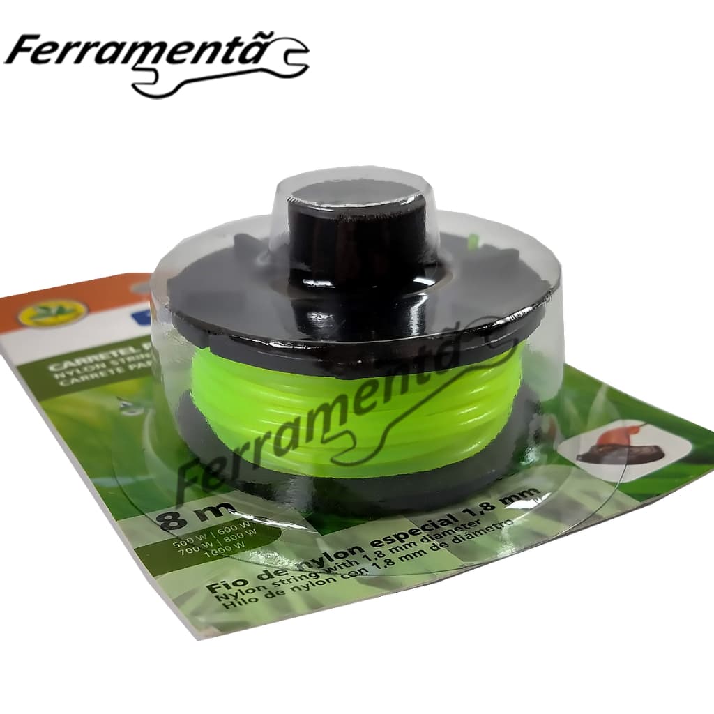 Carretel Aparador Grama 1 Fio 1,8mm 8m 78799/463 Tramontina