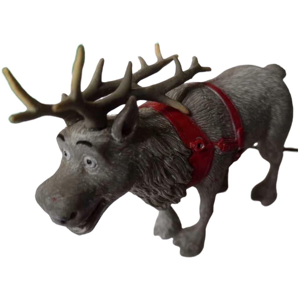 Rena miniatura Sven de Plástico rígido maciço - Desenho Frozen Disney - brinquedo para crianças