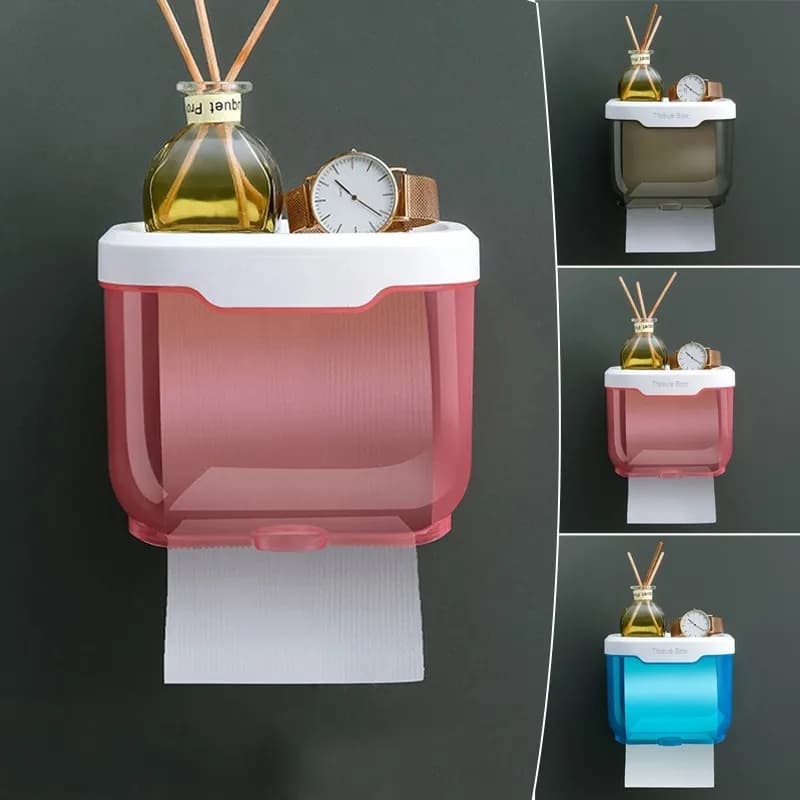 Porta Papel Higiénico De Parede À Prova D 'Água Colável