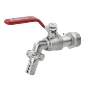 Torneira Para Tanques Esfera Metálica Jardim 1/2" Polegada