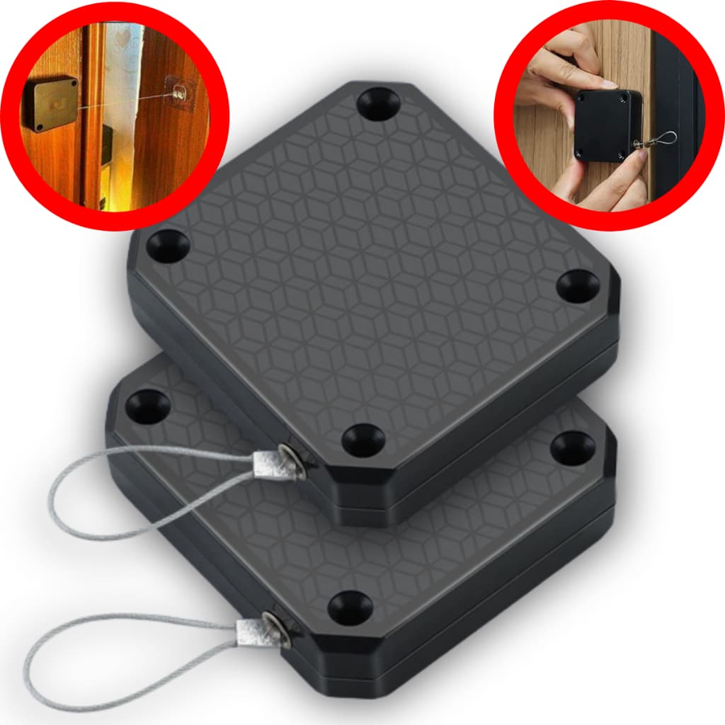 COMPRE 1 LEVE 2 - Mola Aérea para Fechamento Automático de Porta com Cabo Retrátil