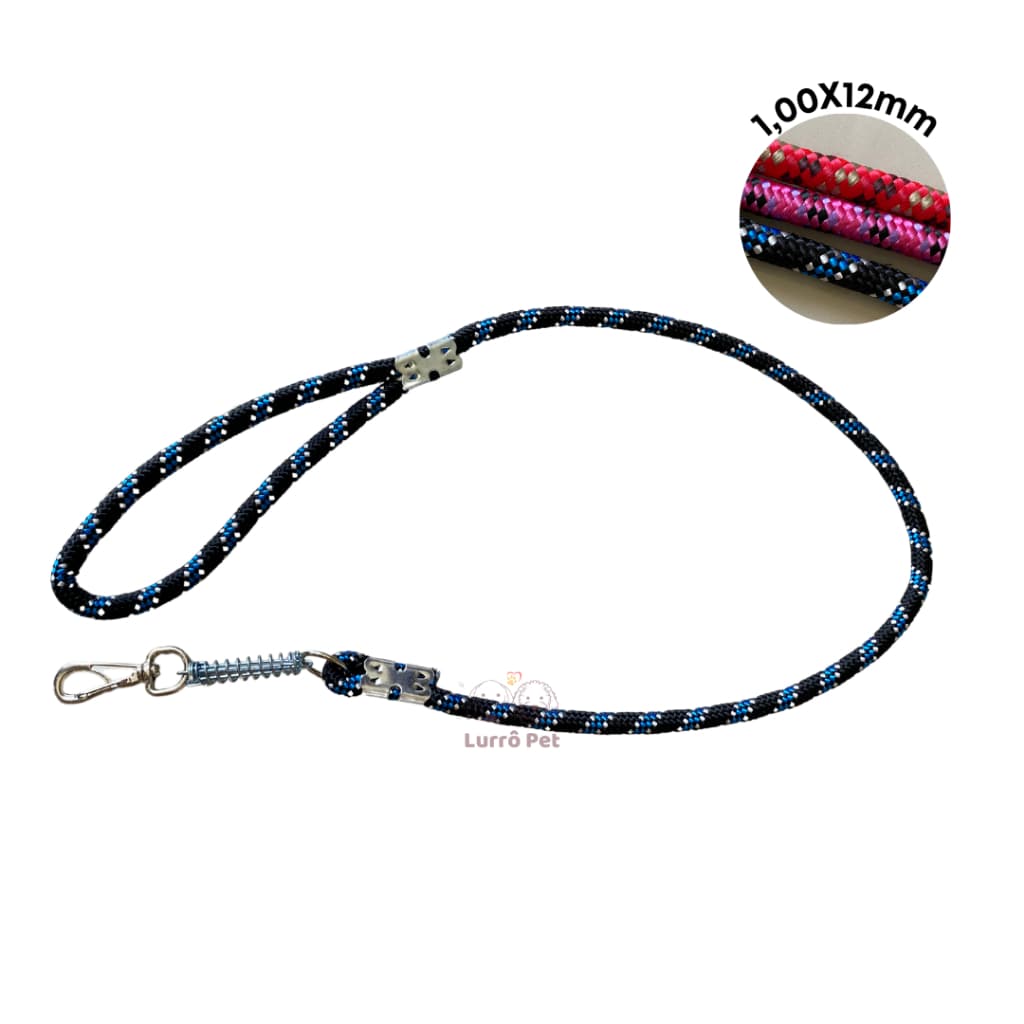 Guia Para Cães Pet De Corda Roliça SORTIDO C/Amort. 1,00 - 12Mm