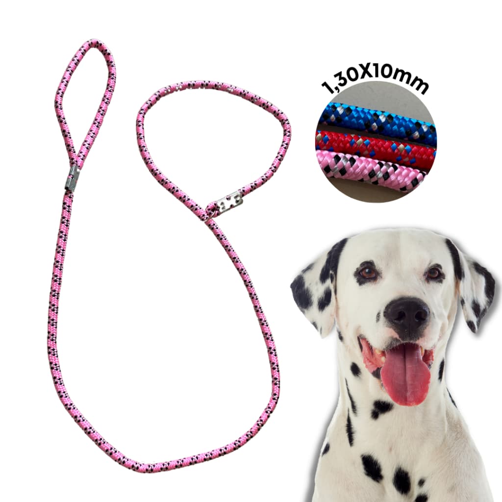Guia De Corda Roliça SORTIDO para cachorros Pet Fina Ajustável 1,30 - 10Mm