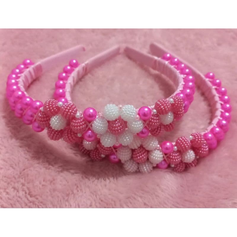 1TIARIA CUSTOMIZADAS COM PÉROLAS,  DISCRETA DELICADA