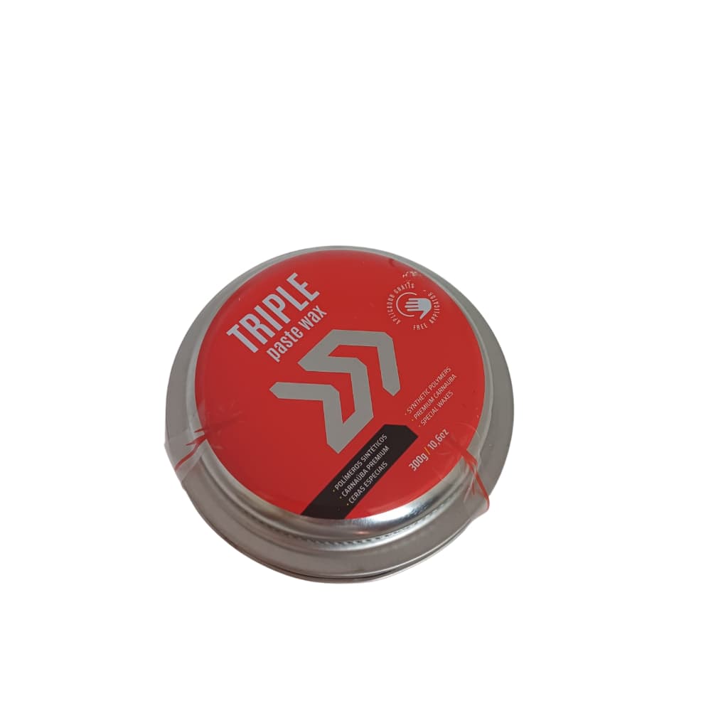 Cera De Carnauba Cristalizadora Triple Paste Wax 300g Autoamerica