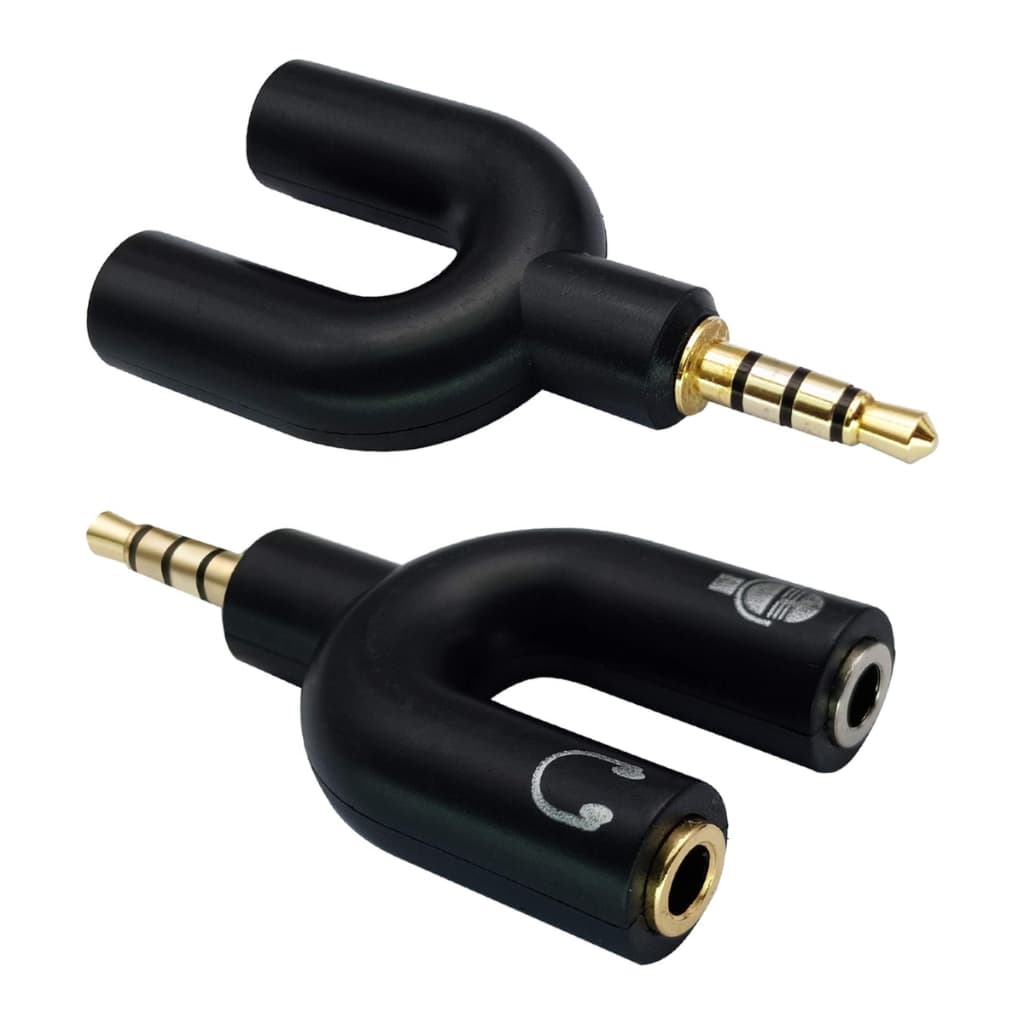 Adaptador Para Fone Headset P2 X P3 Pc Gamer Envio Rapido