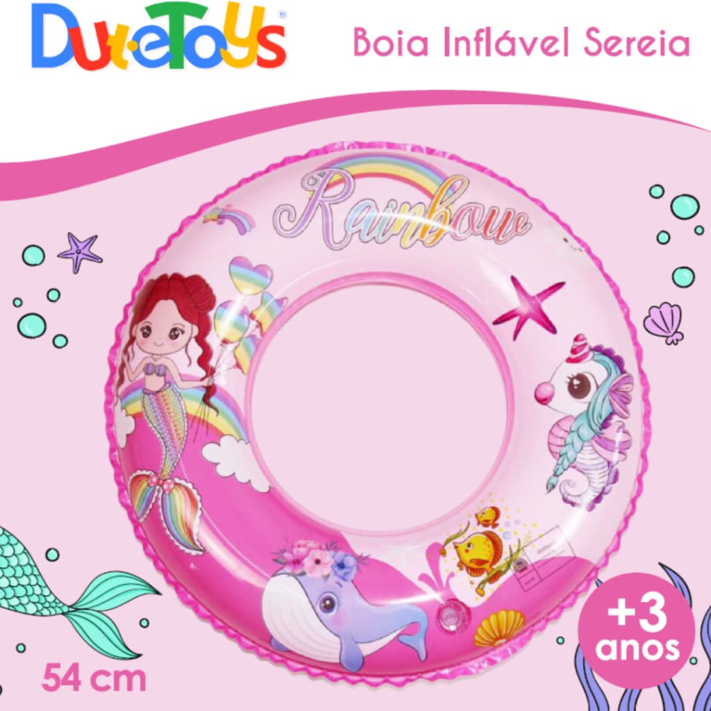 Boia Praia Piscina Infantil Criança Tubarão Sereia Dinossauro
