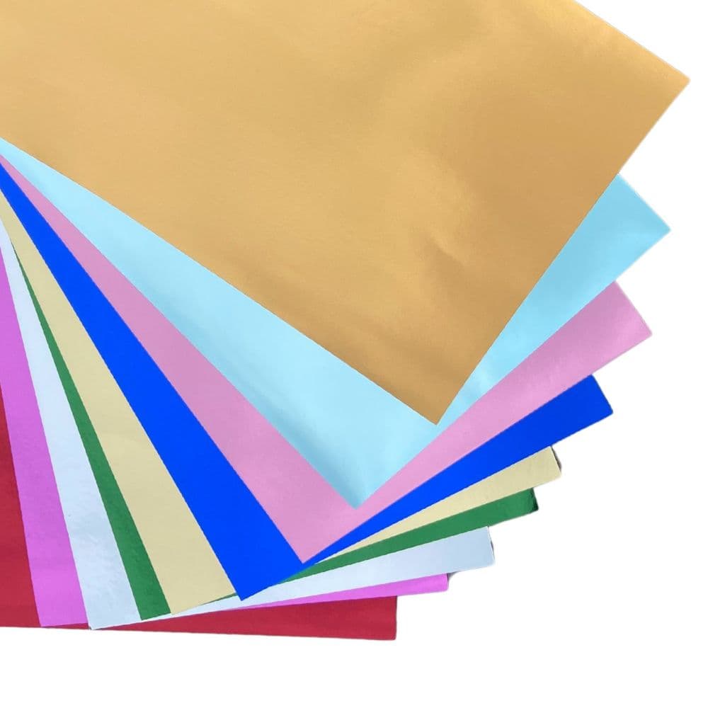 PAPEL LAMICOTE - VÁRIAS CORES - 180G - 10 FOLHAS