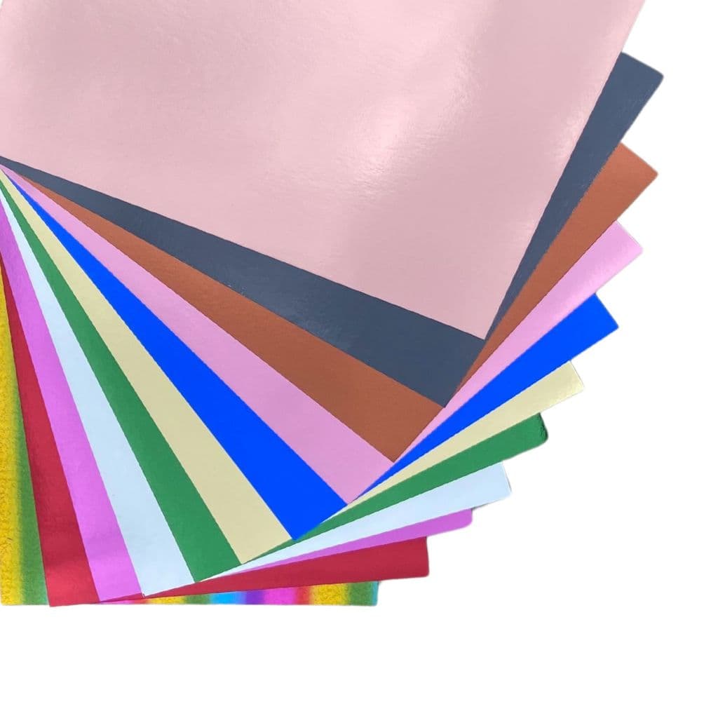 PAPEL LAMICOTE - VÁRIAS CORES - 180G - 10 FOLHAS