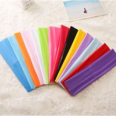 Faixa De Cabelo Elástica Larga headband acessorio cde cabelo