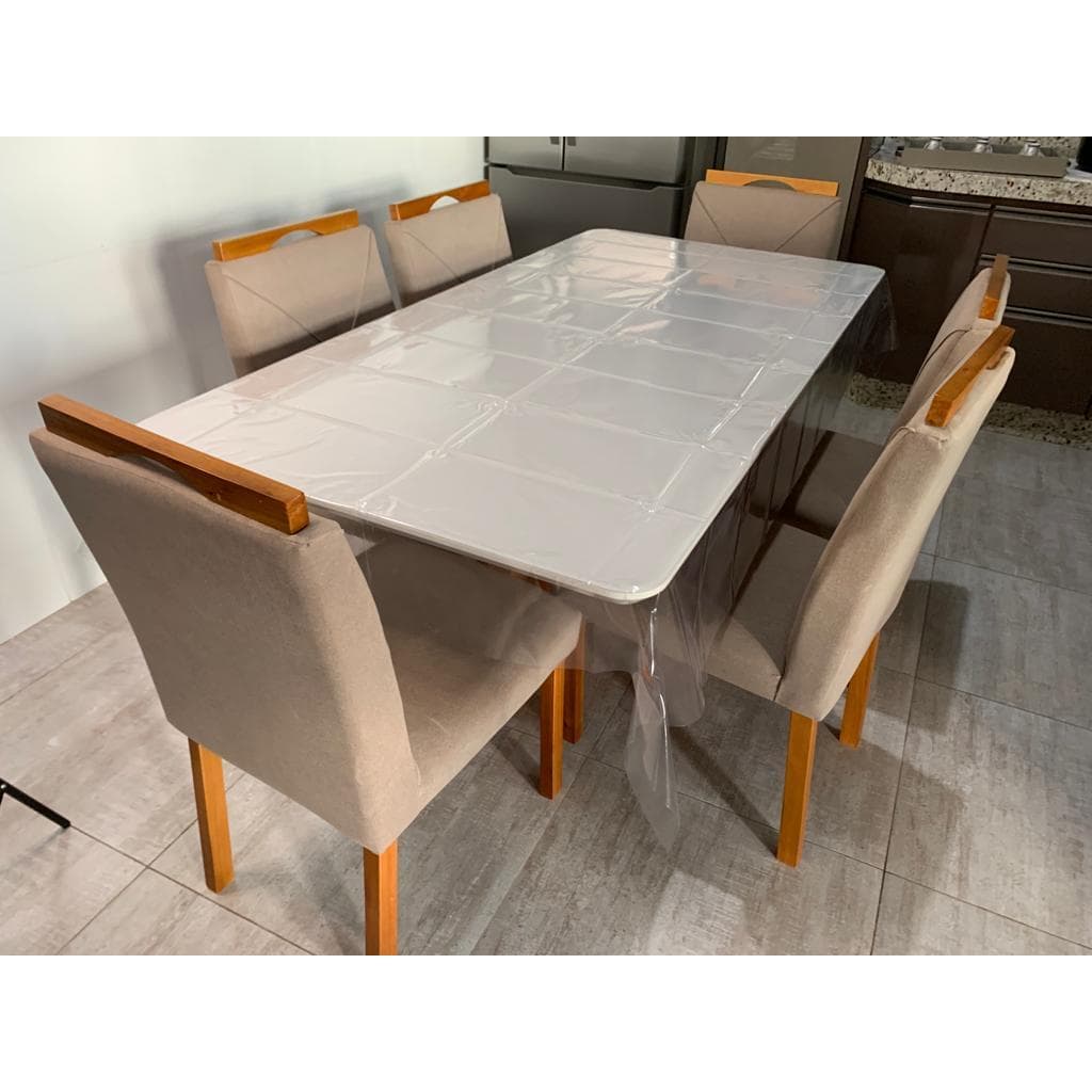 Toalha de Mesa Transparente Tamanho específico