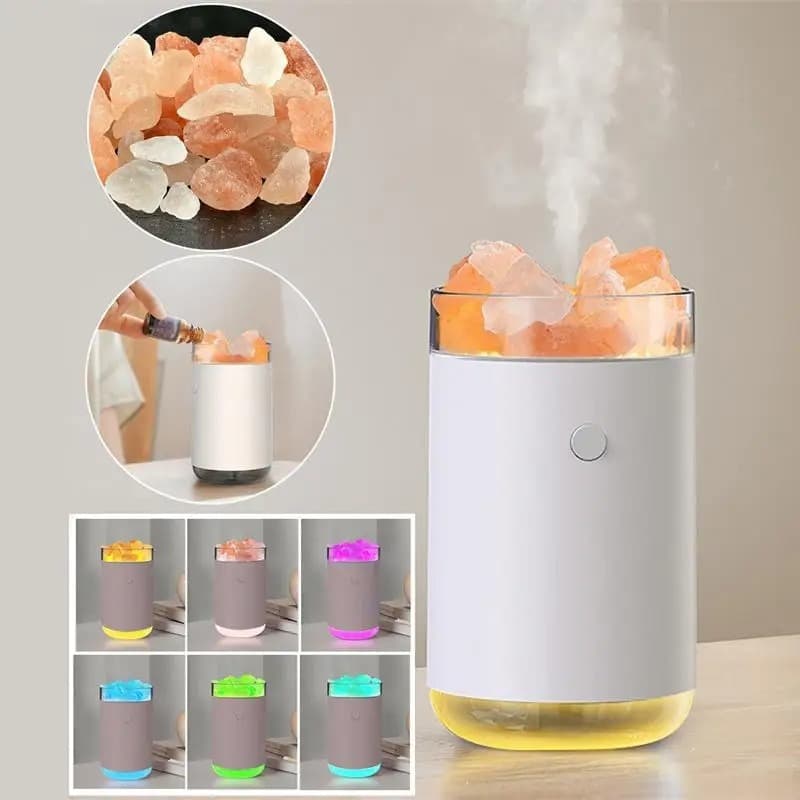 Umidificador De Ar E Aromatizador Purificador De Ar E Umidificador De Pedra De Sal Aromatizador