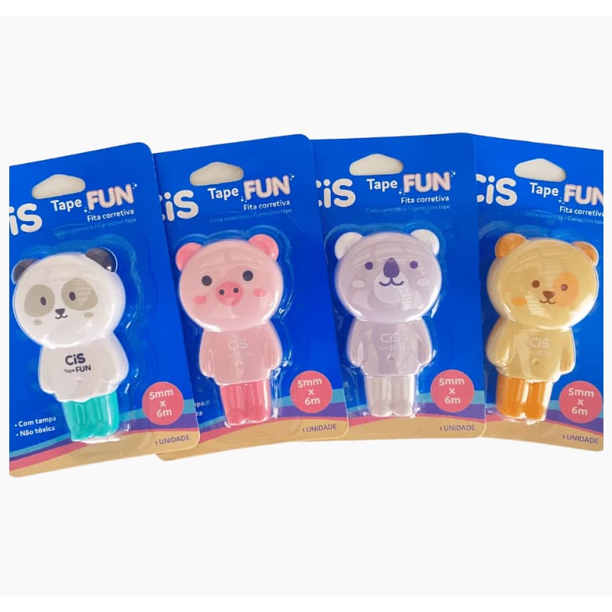 Fita Corretiva Tape FUN Cis.