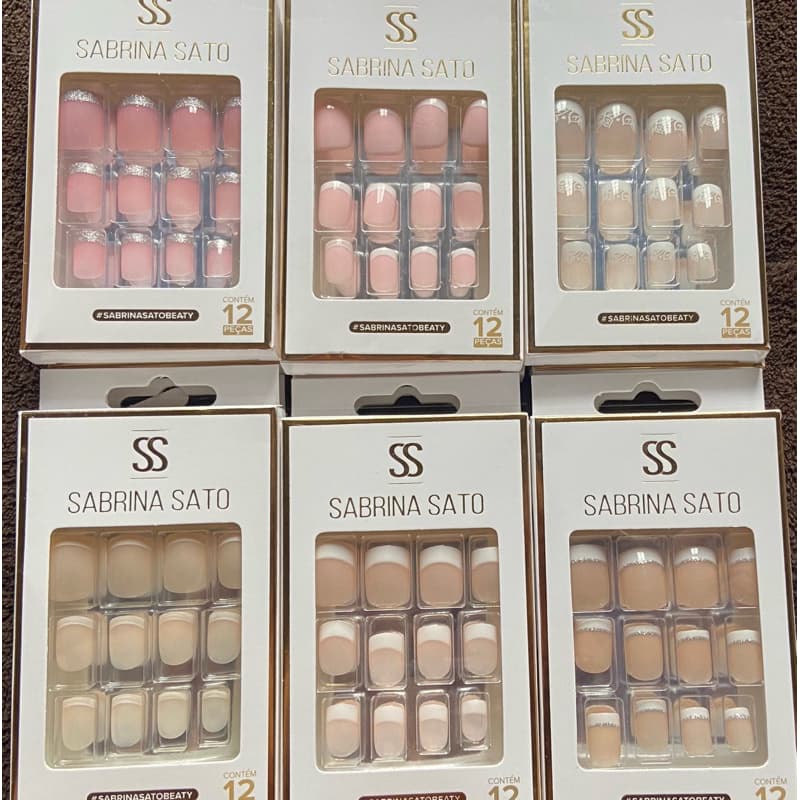 Unhas Postiças Realista Quadrada Sabrina Sato