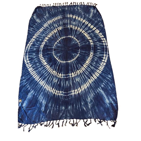 Canga Praia Tie Dye Elegante Moda Verão viscose