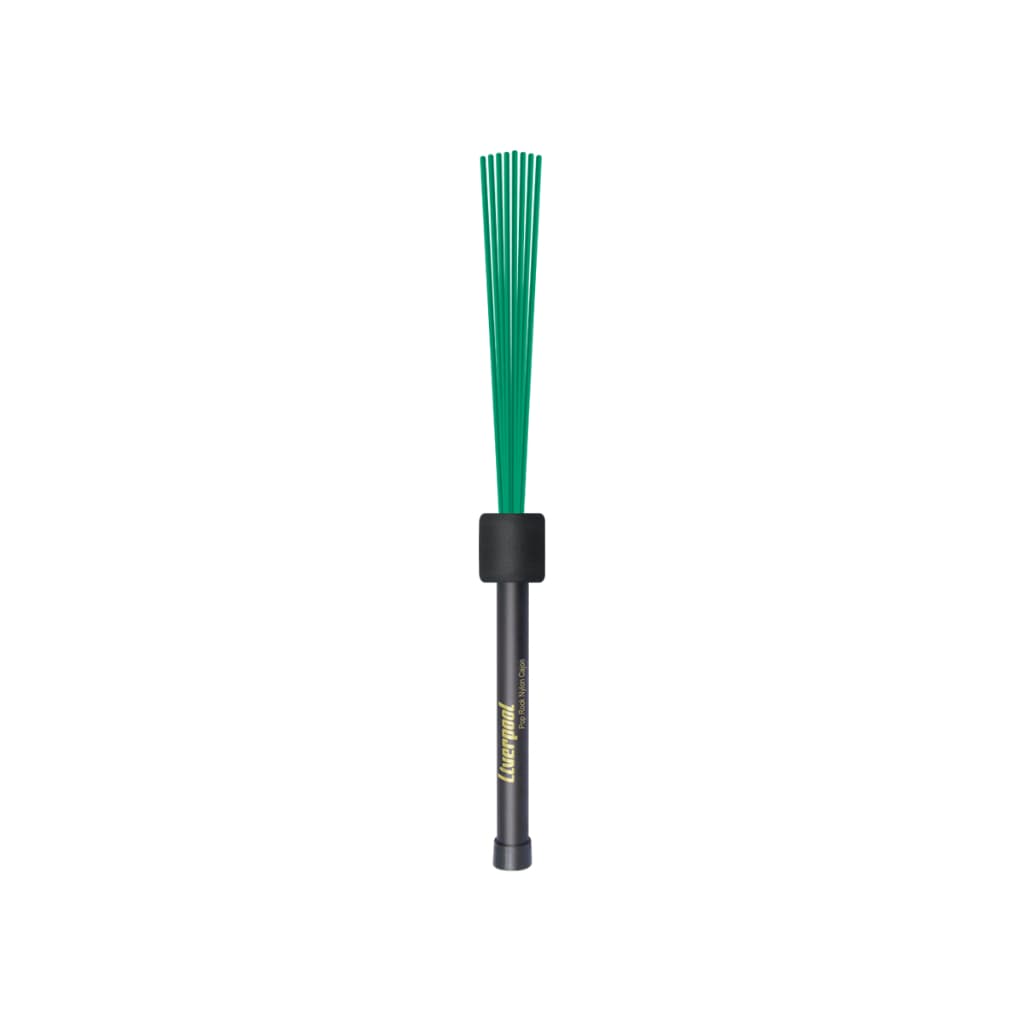 BAQUETA LIVERPOOL VASSOURINHA PRA CAJON POP ROCK VAC-001 DE NYLON