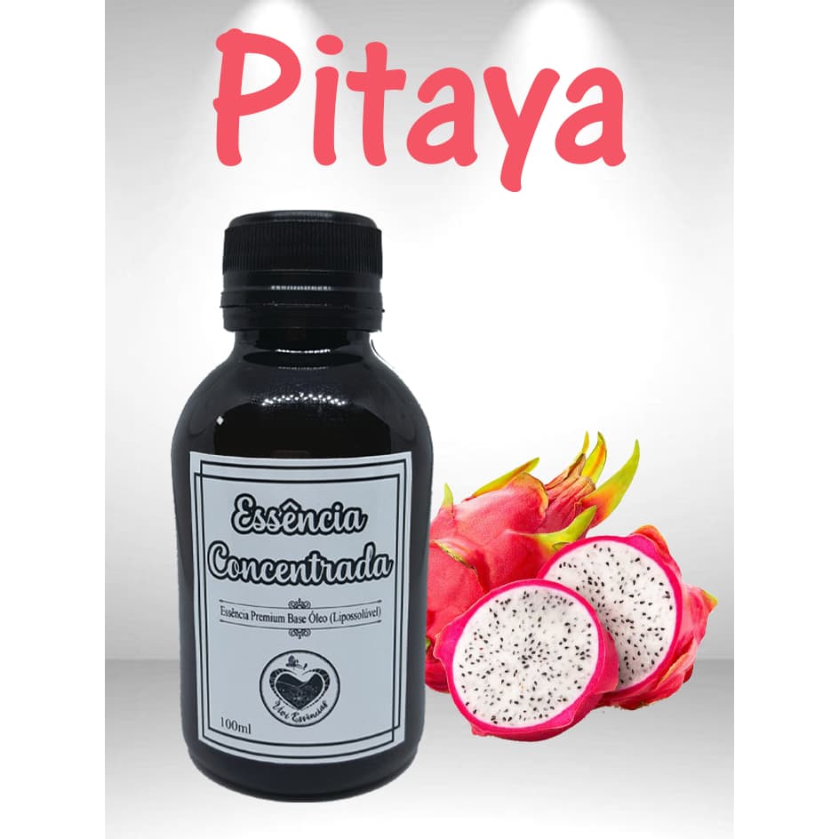 Essência Pitaya Concentrada 100ml Base Óleo Perfumaria Aromatizadores Difusores Saboaria
