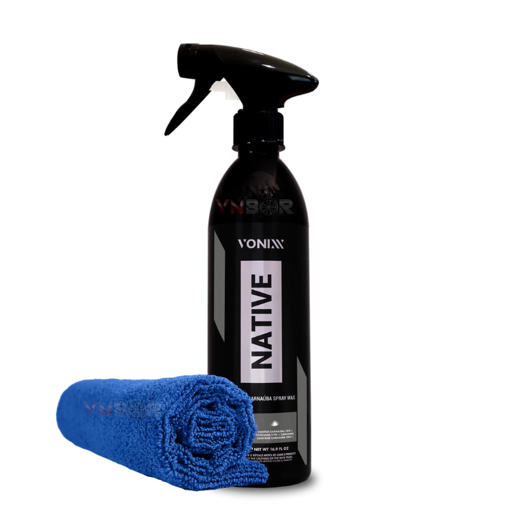 Native Spray 500ml Vonixx Selante Cera Vitrificador Vitrificadora Repelencia Repelente A Agua Protecao de Pintura Automotiva Protege Brilho