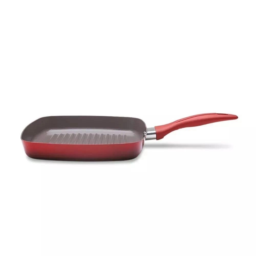 Grill Ceramic Life Easy Vermelho 24cm Brinox